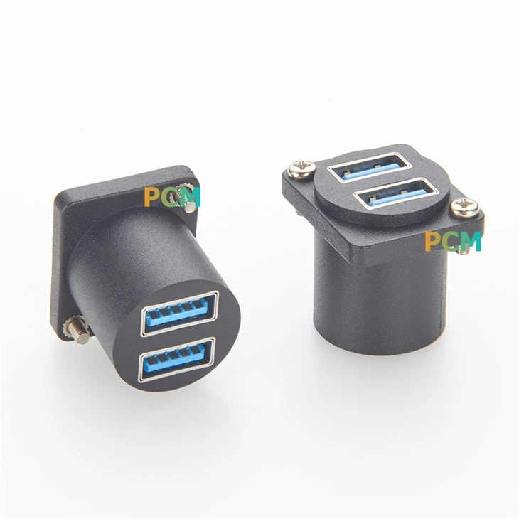 Dual USB-A Panel Mount Adapter best