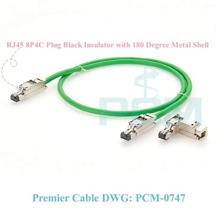 Profinet Ethercat RJ45 M 12 4- PIN-код D-кодований адаптер