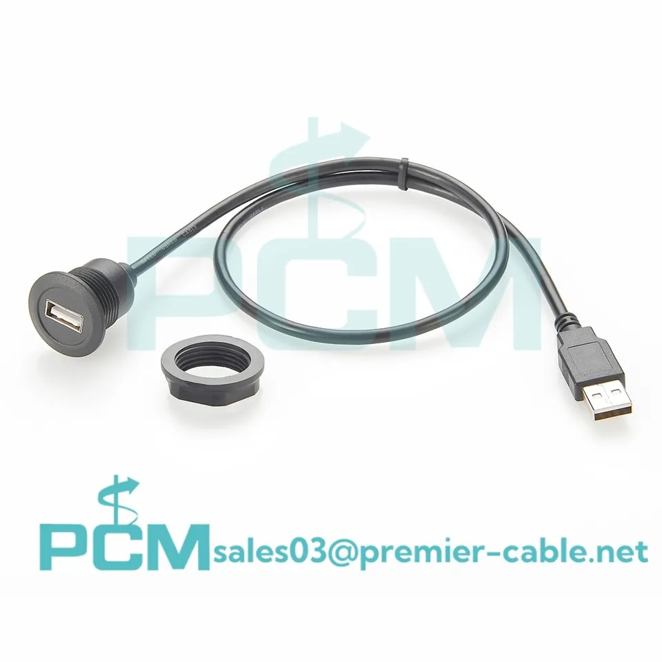 Подовжувач кабелю USB-A Кріплення корпусу корпусу панелі